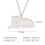 Popular Cartoon Cat Necklace Animal Girl Love – Jewelry Gift Ideas — 7