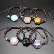 Six-pointed Star Crystal Turquoise Bracelet – Jewelry Gift Ideas — 1