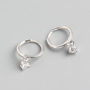 Light Luxury Diamond Ear Buckle S925 Sterling Silver – Stylish Gifts — 3