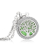 Stainless Steel And Diamond Aromatherapy Oil – Jewelry Gift Ideas — 5