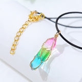Women's Transparent Geometric Diamond Crystal – Jewelry Gift Ideas — 4