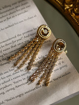 Tassel Retro Silver Pin Earrings Women – Gifts for Her — 10