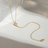 18K Gold Stainless Steel White Drop-shaped – Jewelry Gift Ideas — 2