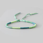 Fashion Colored Mosaic Woven Bracelet – Stylish Gifts — 12