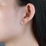 Silver Plated Secret Garden Earrings Natural – Outdoor Gifts — 1