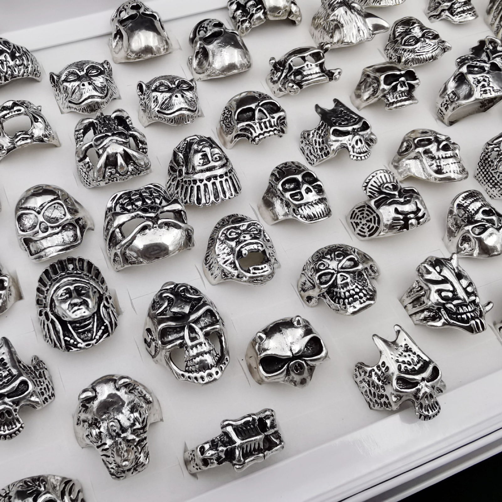 Creative Horror Skull Alloy Ring – Stylish Gifts — 1