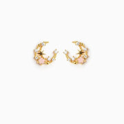 Zircon Star Moon Chain Earrings – Unique Gift Ideas — 5