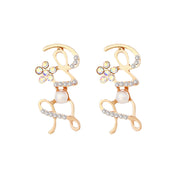 Women's Fashion Alloy Inlaid Imitation Pearl Alphabet – Stylish Gifts — 4