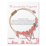 Women's Natural Stone Bracelet Amethyst – Jewelry Gift Ideas — 6