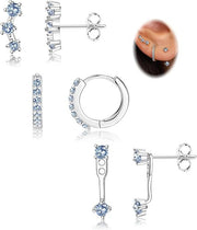 Electroplating Real Gold Ear Clip Ear Studs 6 Pieces – Stylish Gifts — 15
