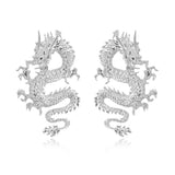 Individualized Gothic Cool Oil Dragon Earrings – Everyday Gifts — 9