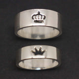 Men's And Women's Fashion Stainless Steel Crown Ring – Stylish Gifts — 1