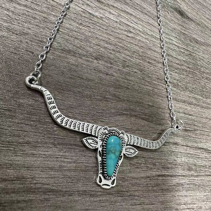Cow Head Necklace Personality Fashion Jewelry – Jewelry Gift Ideas — 1