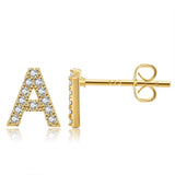 Fashion Trend Small Letter Ear Studs – Stylish Gifts — 13