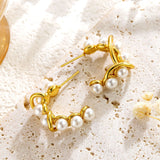 Affordable Luxury Fashion Retro Stud Earrings Gold – Stylish Gifts — 3