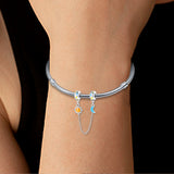 Safety Buckle Sun Moon Glowing Safety Chain Copper – Stylish Gifts — 3