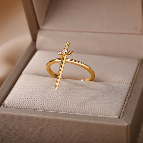 Cross Zircon Ring Female Hip Hop – Gifts for Her — 2