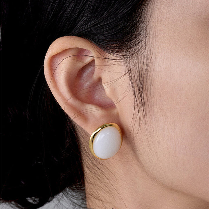 White Jade Tigereye Chinese Style Fashion – Stylish Gifts — 1