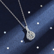Necklace S925 Silver Moissanite Six-claw Water – Jewelry Gift Ideas — 6