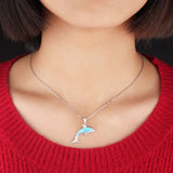 Ocean Dolphin Pendant Copper Necklace – Jewelry Gift Ideas — 5