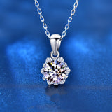 925 Sterling Silver Hexagram Snowflake Ladies – Jewelry Gift Ideas — 1
