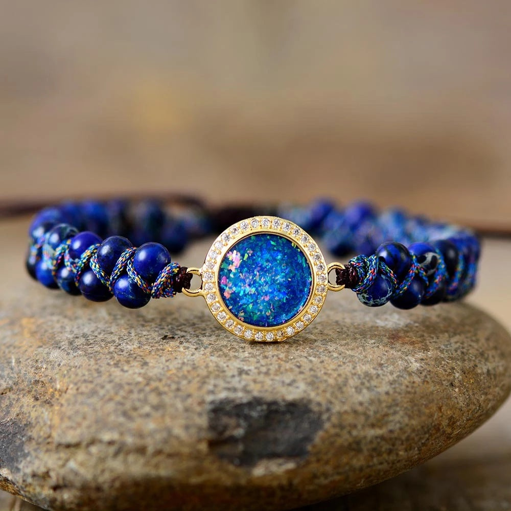 4MM Emperor Stone Bracelet Full Diamond Opal – Stylish Gifts — 1