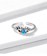 Devil's Eye Peas Ring Sterling Silver Premium Sense – Small Gift Ideas — 5