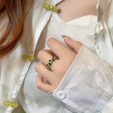 Oval Opening Design Minimalist Fashion All-match Ring – Stylish Gifts — 3