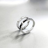 Prince And Rose Couple Ring Sterling Silver Pair – Gifts for Couples — 5