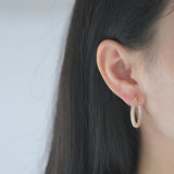 Earrings Femininity Full Of Zircon Hoop Earrings – Thoughtful Gifts — 5