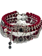 Vintage Red Spider Web Necklace For Lady – Jewelry Gift Ideas — 5