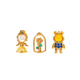 Cute Earrings Three-piece Suit Zircon Earrings – Small Gift Ideas — 5