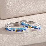 925 Sterling Silver Ring For Men And Women A Pair – Gifts for Her — 3