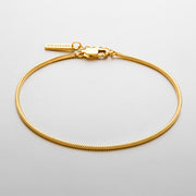 Mens Fashion Sterling Silver Snake Bone Bracelet – Stylish Gifts — 4