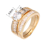 Hot Selling Simulated Diamond Engagement Rings Fashion – Stylish Gifts — 3
