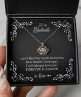 Women's Crown Smart Necklace Light Luxury Niche – Jewelry Gift Ideas — 3