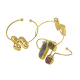 Classical Design Irregular Tourmaline Blue Stone – Jewelry Gift Ideas — 5