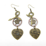 Mixed Gear Pointer Heart Pendant Steampunk – Jewelry Gift Ideas — 6