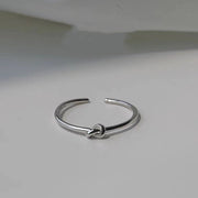 Sterling Silver Little Complex Women's Fashion Ring – Stylish Gifts — 1