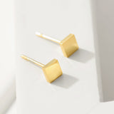 Stainless Steel Square Stud Earrings – Small Gift Ideas — 4