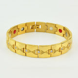 Magnetic Titanium Steel Personalized Bracelet – Jewelry Gift Ideas — 1