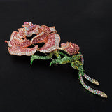 Rose Brooch Winter Accessories In Europe And America – Stylish Gifts — 1