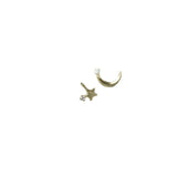 Star And Moon Asymmetric Earrings – Thoughtful Gifts — 4