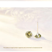 Silver S925 Sterling Silver Classic Four-claw Stud – Birthday Gifts — 3