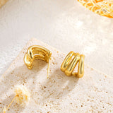 Fashion Stainless Steel Geometric Earrings – Stylish Gifts — 5