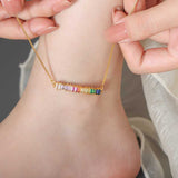 Inlaid Zirconium Rectangular Adjustable Bracelet – Jewelry Gift Ideas — 1