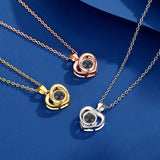 Love Shaped Projection Color Picture Necklace – Jewelry Gift Ideas — 10