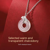 Peace Buckle S925 Silver Necklace – Jewelry Gift Ideas — 15