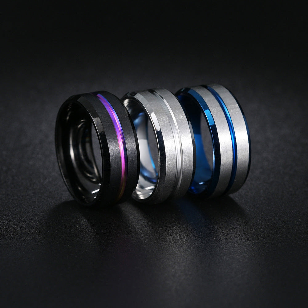 Women's Fashion Titanium Steel Ring – Stylish Gifts — 1