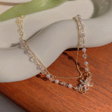Double Layer Flower Zircon Bracelet – Jewelry Gift Ideas — 5